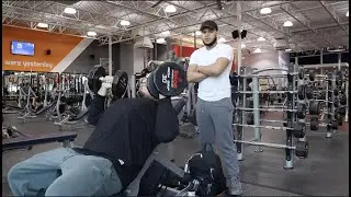 Doing The Lost Breeds Intense Chest Workout