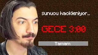GECE 3'te SUNUCUYU HACKLEDİM 😡 MİNECRAFT 39.Bölüm