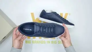 Lacoste Straightset BL 1 - Navy - Unboxing | Walktall