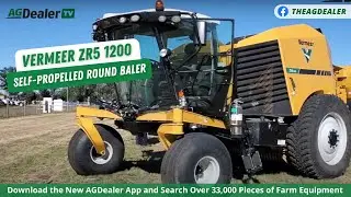 Vermeer ZR5 1200 Self-Propelled Round Baler Features