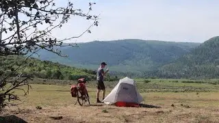 How To Find Water In The Wilderness - Pushing My Bicycle Over A Mountain