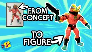 MAKING CHAM-OR, AXEL GIMENEZ’s figure design a REALITY