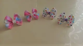 Бантики-малышки на первые хвостики.