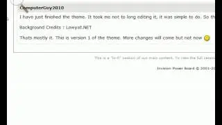 TechInvaders - IPBoards 2.3.4 Classic Blue Theme Modded