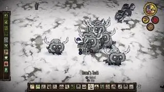 Don't Starve [Adventure] Beefalo Vs. MacTusk N' Son - Day 11