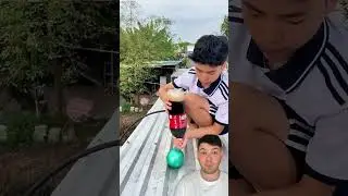 Balonlu kola yaptım🥰❤️