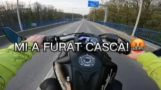 MI-A FURAT CASCA!🤬 | MOTOVLOG