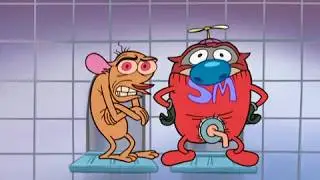 Ren & Stimpy Adult Party Cartoon - Shampoo Master