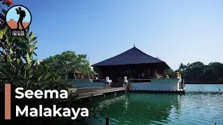 Seema Malakaya and Gangaramaya Park in Sri Lanka