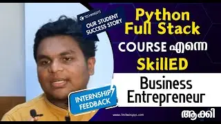 Python Review - Our Student Success Story | Best Python Training Institute in Kochi | TECHWINGSYS