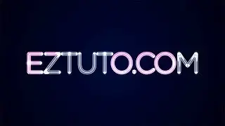 Neon Text Animation, After Effects Tutorial - The Easiest Way