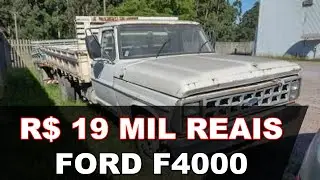 FORD F4000 A VENDA A PARTIR DE 19 MIL REAIS