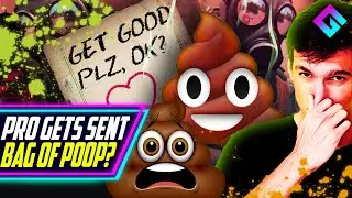 Fan sends CSGO Pro Rusty a bag of poop   Shorts