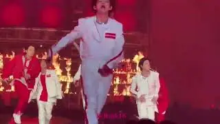 220408 FIRE fancam 방탄소년단 BTS PTD on stage Las Vegas Day 1