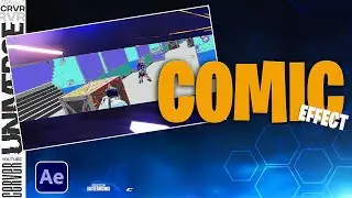 Amazing Comic/Cartoon effect PUBG - After effects tutorial