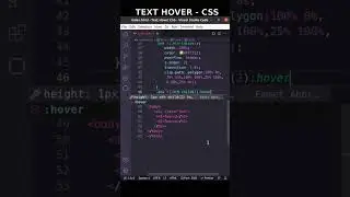Create Text Hover Effect with CSS | 