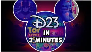 D23 FULL Recap in 3 Minutes!