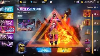 Spin New Top Criminal Event😱 Legendary Bundle🥶 free fire