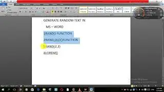 how to enable run command on Microsoft word random command