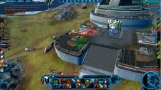 SWTOR Pyrotech DPS Civil War Action & Introduction to Powertech PvP! HD