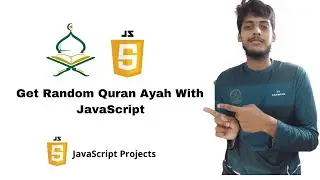 Get Random Quran Ayah With JavaScript | JavaScript API | JavaScript Projects