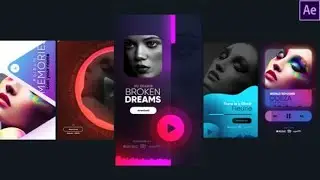 Instagram Stylish Music Stories Video  - After Effects Projects