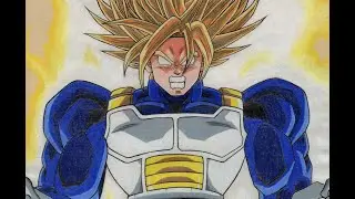 Dibujando A Trunks Ultra SSJ (SPEED DRAWING) | RodrigoDrawings YT