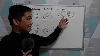 Converting Degrees to Radian and vice versa