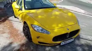 A friends Maserati Granturismo in Russia