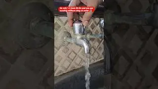 how to stop water leakage from tap 
