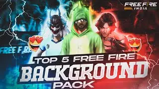 Top 5 rare free fire background pack😱// background pack for free fire thumbnail😍// free fire 🔥