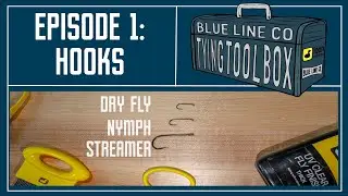 BLC Tying Toolbox | Learn How To Tie Fly Fishing Flies | E1 Hooks