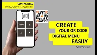 How to make easily a QR code Menu for Restaurants, hotels & bars