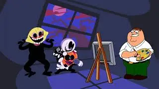 Friday Night Funkin' Monster Lemon x Skid and Pump (Peter'I Painted My Truth) FNF ANIMATION