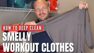 How to DEEP CLEAN Stinky Workout & Exercise Clothes
