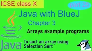 Java with BlueJ Class X Chapter 3 example 4