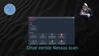 Onze eerste Nessus scan