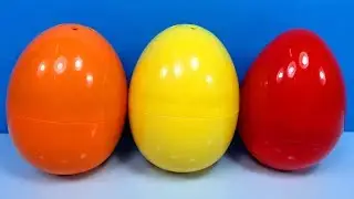10 surprise eggs with toys unboxing!