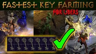 FASTEST Way To Farm Keys for UBERS! (The Countess, The Summoner, & Nihlathak Farming - D2R)