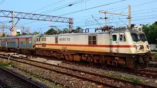 12379 Sealdah-Amrisar Jaliawala Bag Express Crossing at DDU outer