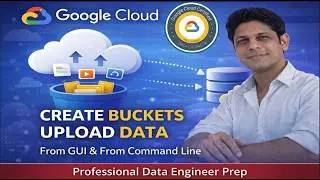 Google Cloud Storage | Create Bucket & Upload Files in 2 Ways (GUI & Command Line) - Demo