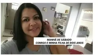 ROTINA DE SÁBADO COM UMA CRIANÇA DE 2 ANOS / ORGANIZANDO A CASA/ FIZ ALMOÇO/ LAVEI ROUPA