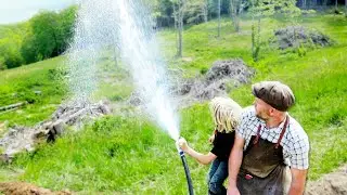 Gravity Fed Water to 10-Acre Homestead