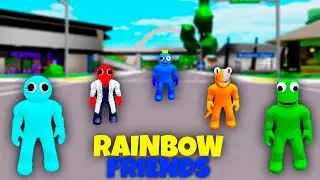 COMO HACER TODOS LOS PERSONAJES de RAINBOW FRIENDS en BROOKHAVEN 🏡RP ROBLOX