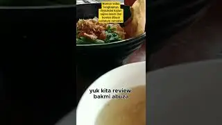 Bakmie yg lagi viral NII! ada didarerah Munjul!bakmie abuza.cuma 15.000.part5