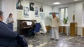 В мире есть красавица одна - Андрей Кирсанов, piano - Елена Леменкова 29.04.23