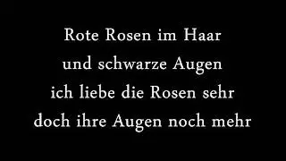Camilo Sesto - Roten Rosen im Haar (Lyrics)