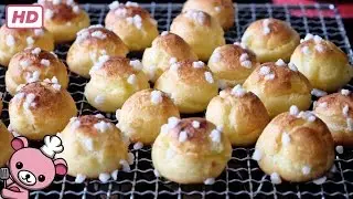 How to make Chouquette (Choux Puff with Pearl Sugar) video
