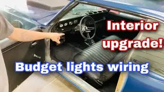 We FINALLY have lights, amazing interior refresh on the 73 dodge dart swinger