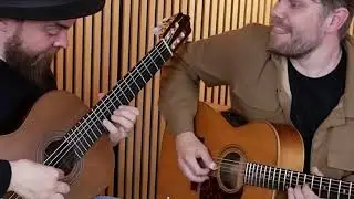 Guitar Duo plays “On The Sunny Side of the Street”